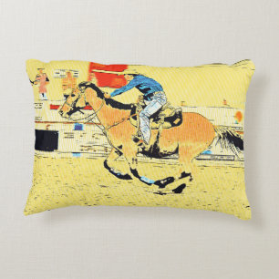 Coussins Décoratifs Finish Line Run - Rodeo Cowgirl
