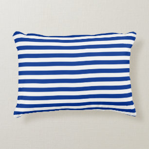 Coussins Décoratifs finlande grèce israël drapeau rayures bleu ligne b