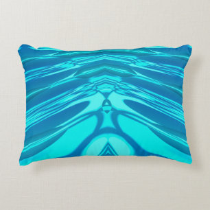 Coussins Décoratifs ~ FLEUR BLEU ~ Design fractal ~
