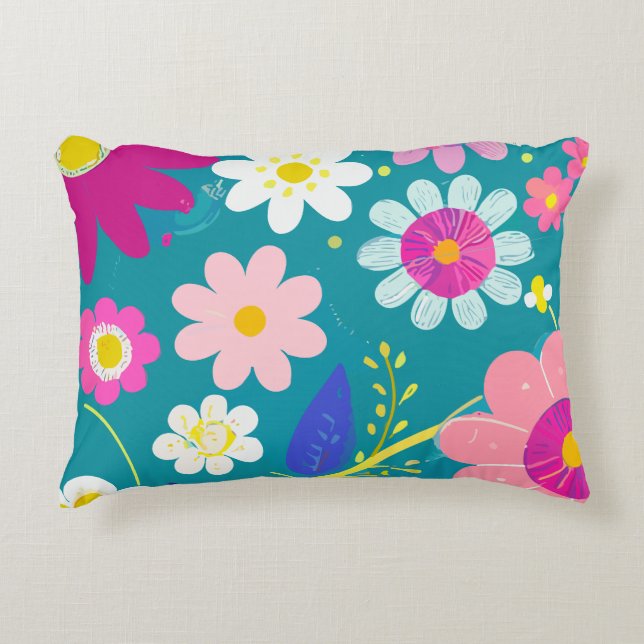 Coussins Décoratifs Fleur Sauvage (Devant)