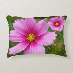 Coussins Décoratifs Fleur sauvage de fleurs Cosmos roses