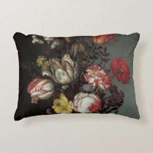 Coussins Décoratifs Fleurs Baroques Anciennes par Balthasar van der As