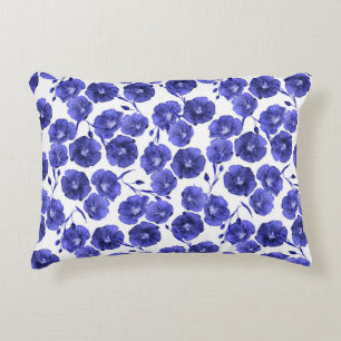 Coussins Décoratifs Fleurs de champ aquarelle : Papier peint botanique