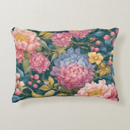 Coussins Décoratifs Fleurs florales colorées