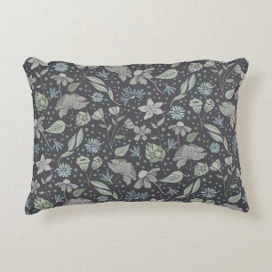 Coussins Décoratifs Fleurs Monochromes Ditsy