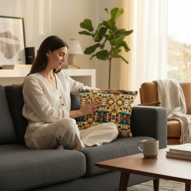 Coussins Décoratifs Floral (Créateur téléchargé)