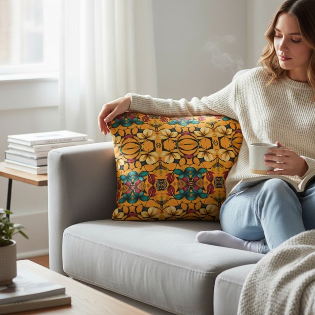 Coussins Décoratifs Floral (Créateur téléchargé)