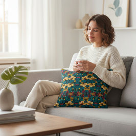 Coussins Décoratifs Floral