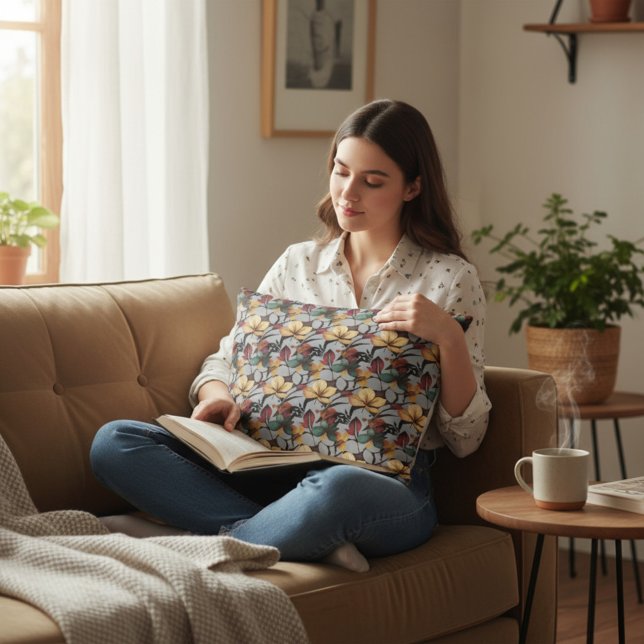Coussins Décoratifs Floral (Créateur téléchargé)
