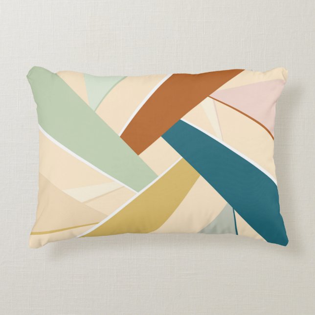 Coussins Décoratifs Forme géométrique Abstraite (Devant)