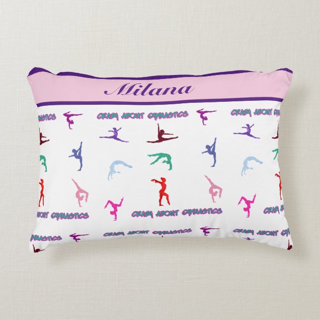 Coussins Décoratifs Fou de la gymnastique (Devant)