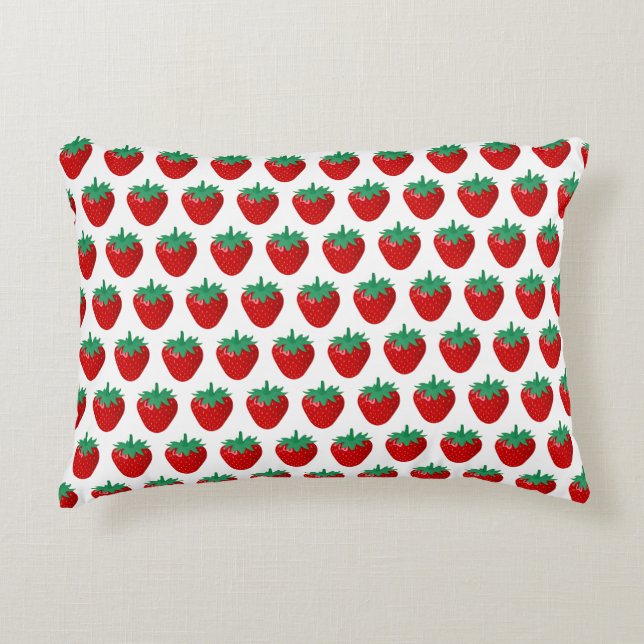 Coussins Décoratifs Fraises (Devant)