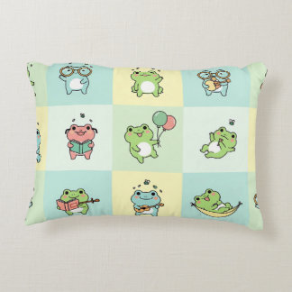 Coussins Décoratifs Frogs with Tiny Hobbies