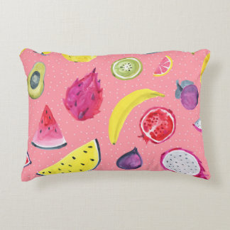 Coussins Décoratifs Fruits exotiques : Motif Tropical À Main