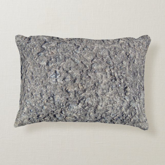 Coussins Décoratifs Fun gris faux béton brut (Dos)