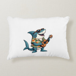 Coussins Décoratifs Fun Guitare Jouer T-shirt
