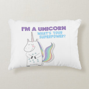 Coussins Décoratifs Funny Unicorn Superpower