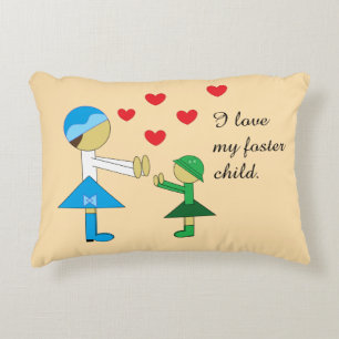 Coussins Décoratifs Garde d'enfants :