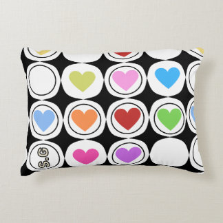 Coussins Décoratifs Géométricherats rétro 80s audacieux brillant