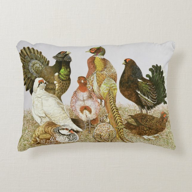 Coussins Décoratifs Gibier à plumes (Devant)