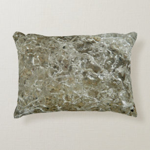 Coussins Décoratifs Glace glaciaire Texture nature Abstraite