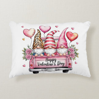 Coussins Décoratifs Gnomes romantiques en rose - Valentin