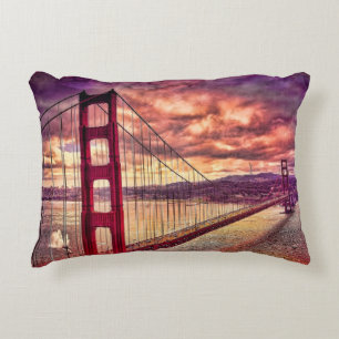 Coussins Décoratifs Golden gate bridge à San Francisco, la Californie
