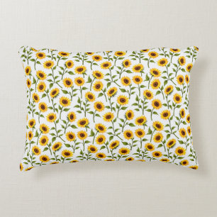 Coussins Décoratifs Golden Sunflower Bliss