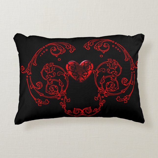 Coussins Décoratifs Goth Romantique, Délicat (Devant)
