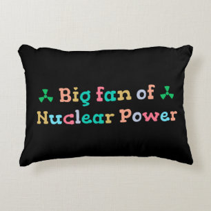 Coussins Décoratifs Grand fan de l'énergie nucléaire