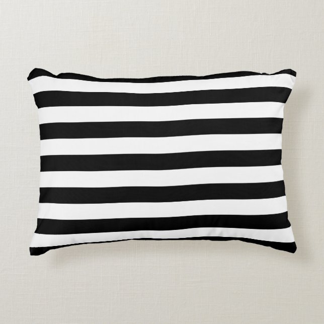 Coussins Décoratifs Grandes taches noires et blanches (Devant)