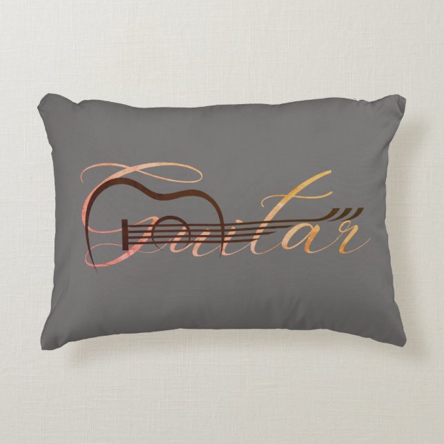 COUSSINS DÉCORATIFS GUITAR (Devant)