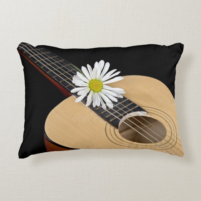 Coussins Décoratifs Guitare du pays (Devant)