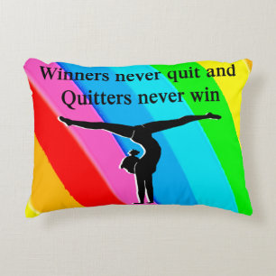COUSSINS DÉCORATIFS GYMNAST GAGNANT