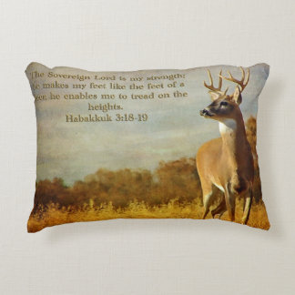 Coussins Décoratifs Habakkuk 3:18 Inspirationnel