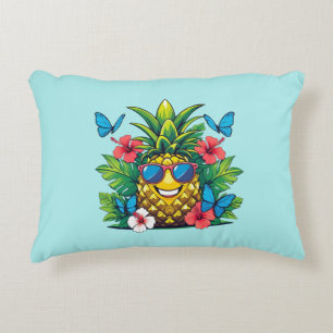 Coussins Décoratifs Hibiscus à papillon d'ananas