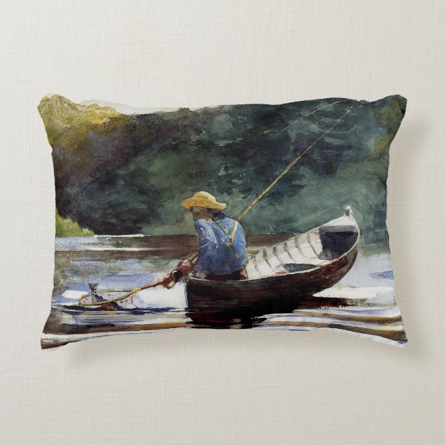 Coussins Décoratifs Homer - Boy Fishing (Devant)