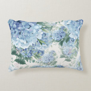 Coussins Décoratifs Hydrangée bleue