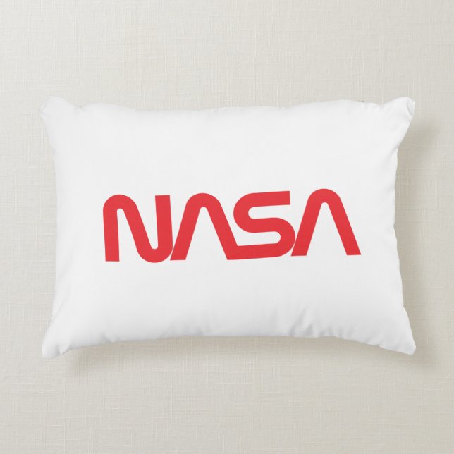 Coussins Décoratifs Iconique NASA Circa Rocket Blanc Grade A Coton (Devant)