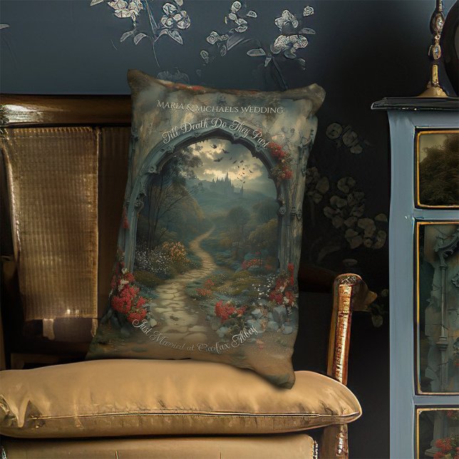 Coussins Décoratifs Imaginaire romantique Horreur Château gothique de  (Créateur téléchargé)