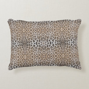 Coussins Décoratifs Impression animale élégante et stylée fourrure léo