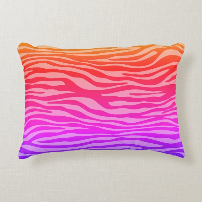 Coussins Décoratifs Impression Zebra (Devant)