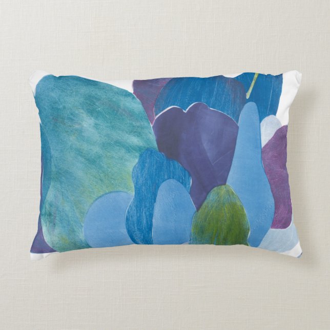 Coussins Décoratifs Indigo faux I (Devant)