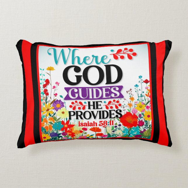 Coussins Décoratifs Inspiration florale rétrospective (Devant)