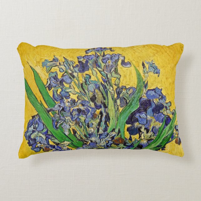 Coussins Décoratifs Irises par Van Gogh (Devant)