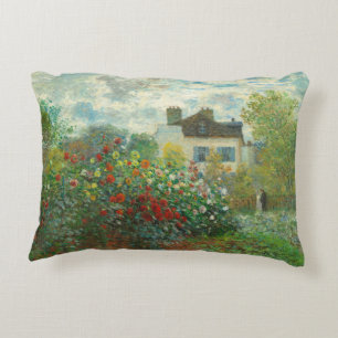 Coussins Décoratifs Jardin d'artistes de Monet à Argenteuil Peinture