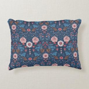 Coussins Décoratifs Jardin sauvage en bleu