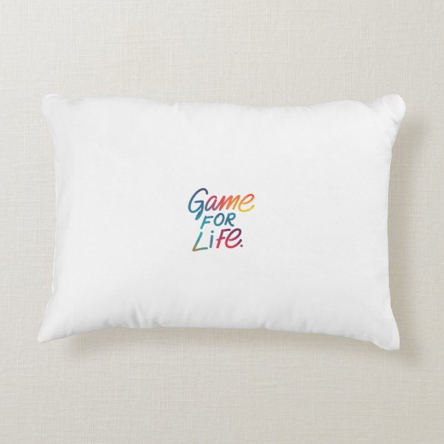 Coussins Décoratifs Jeu pour la vie (Dos)