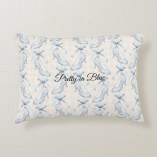 Coussins Décoratifs Joli en talons hauts bleus