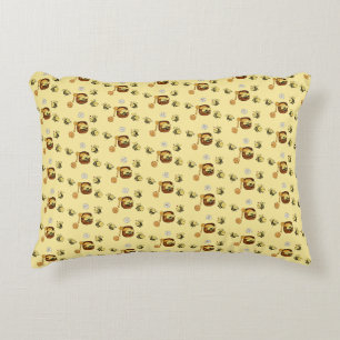 Coussins Décoratifs Jolie abeille à miel doux
